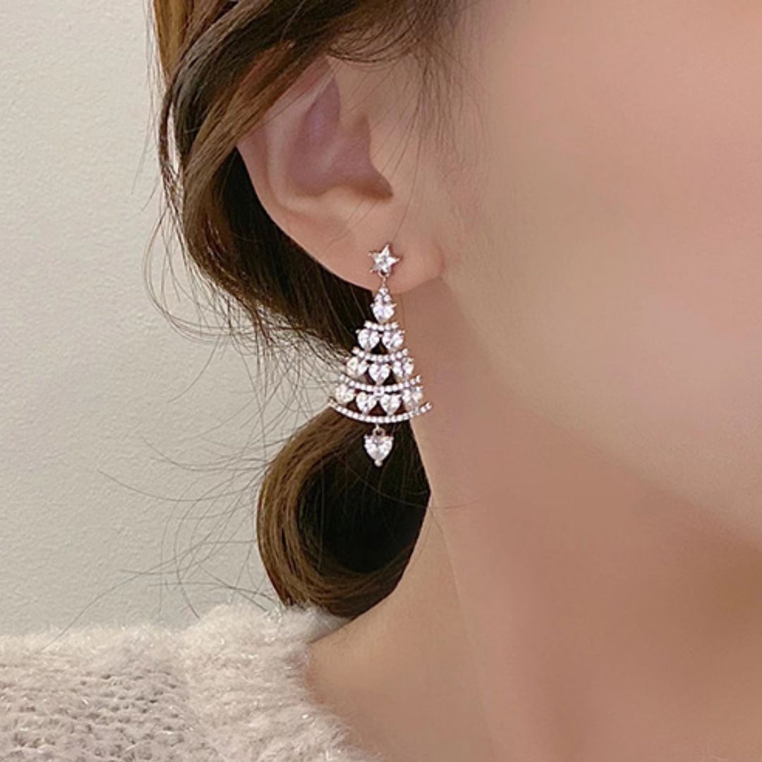 AFORA | Shiny Christmas Tree Earrings®